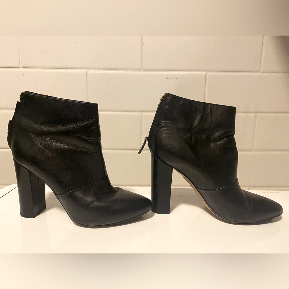 J Crew Leather Ankle Boot 8